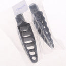 Black Foot Peg Foot Rest Pedal For Harley XL883 Dyna Breakout 1200 Fat Boy