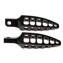 Black Foot Peg Foot Rest Pedal For Harley XL883 Dyna Breakout 1200 Fat Boy