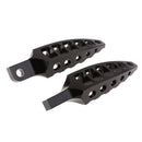 Black Foot Peg Foot Rest Pedal For Harley XL883 Dyna Breakout 1200 Fat Boy