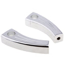 Chrome Motorcycle Handlebar Pullback Risers (1'' Bar) for Harley Iron Horse