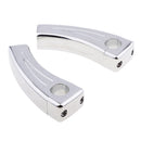 Chrome Motorcycle Handlebar Pullback Risers (1'' Bar) for Harley Iron Horse