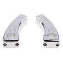 Chrome Motorcycle Handlebar Pullback Risers (1'' Bar) for Harley Iron Horse