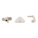 Marine Pontoon Boat Gray Gate Latch Fits 1" 1-1/8" and 1-1/4" Square Tubing