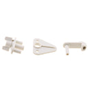 Marine Pontoon Boat Gray Gate Latch Fits 1" 1-1/8" and 1-1/4" Square Tubing