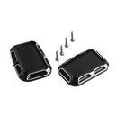 Black Brake Master Cylinder Cover Fluid Cap for Harley Electra Road Glide Trike Street V-Rod VRSCA VRSCAW CVO FLHXSE FLHXSE2 FLHXSE3 FLHX