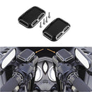 Black Brake Master Cylinder Cover Fluid Cap for Harley Electra Road Glide Trike Street V-Rod VRSCA VRSCAW CVO FLHXSE FLHXSE2 FLHXSE3 FLHX