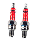 Pack of 2 Spark Plug A7TC A7TJC 3 Electrode for GY6 50cc-125cc Moped Scooter ATV Quads