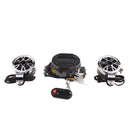 Motorcycle Motorbike Handlebar Audio Radio Amplifier MP3 Speaker For Harley 883 1200