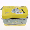 1 Set New Boat Trailer Hand Winch Gear with 6m Nylon Strap and Heavy Duty Hook