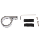 Chrome Motorcycle Handlebar Mount Clamp Bracket Clock 32mm For Harley