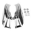 Chrome Mid Frame Air Heat Deflectors Trim For Harley Street Electra Glide
