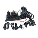 12VDC ATV UTV Solenoid Relay Contactor+Winch Rocker Thumb Switch Wiring Combo