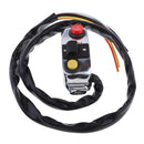 LED Light Handlebar Horn Turn Signal Light Controller Switch for Motorcycle