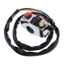 LED Light Handlebar Horn Turn Signal Light Controller Switch for Motorcycle