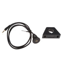 3.5mm Male to 3.5mm Female Dashboard Flush Mount 3.5mm 1/8 AUX Audio Extension Cable for Car Boat Motorcycle 1 Meter
