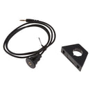 3.5mm Male to 3.5mm Female Dashboard Flush Mount 3.5mm 1/8 AUX Audio Extension Cable for Car Boat Motorcycle 1 Meter