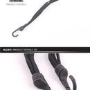 Motorcycle Luggage Rack Fixed Cargo Helmet Storage Resilient Rope