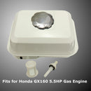 GAS FUEL TANK FOR HONDA GX160 5.5HP WITH CAP, PETCOCK FILTER