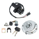 Fuel Tank Cap Ignition Switch Seat Lock Keys Mounting Kit for Honda