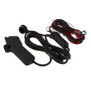 Grey ATV Handlebar Replacement Winch Mini Rocker Switch Waterproof Upgrade