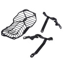 Head Light Grill Guard Cover Protector Black For 2013-2016 BMW R1200GS ADV