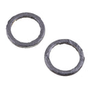 2 Pieces 30mm Exhaust Pipe Ring Gasket Seal for 90cc 110cc 125cc DIRT BIKE