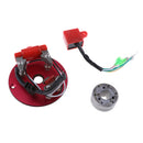 Red Racing Magneto Stator Rotor CDI for 110 125 140cc ENGINE LIFAN DIRT PIT BIKE