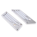 Chrome Billet Latch Cover For Harley Touring Saddlebag 93-13