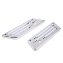 Chrome Billet Latch Cover For Harley Touring Saddlebag 93-13