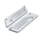 Chrome Billet Latch Cover For Harley Touring Saddlebag 93-13