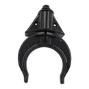 2 Pieces Black Plastic Oar Lock Rowlocks for Boat Marine Kayak Canoe
