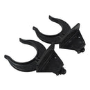 2 Pieces Black Plastic Oar Lock Rowlocks for Boat Marine Kayak Canoe