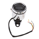 12V LED Digital RPM Odometer Tachometer Oil Fuel Gauge for Motorcycle