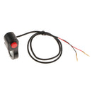 Horn Starter ON OFF Kill Switch Fits 22mm Handlebar Grip Motorcycle Motorbike