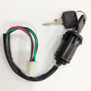 Motorcycle Ignition Switch Key with 4 Wire for Scooter ATV Moto Accessories