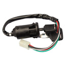 Motorcycle Ignition Switch Key with 4 Wire for Scooter ATV Moto Accessories