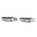 1 Pair Black Front Foot Pegs for Suzuki Hayabusa GSX1300 R GSX 650 GSF1250