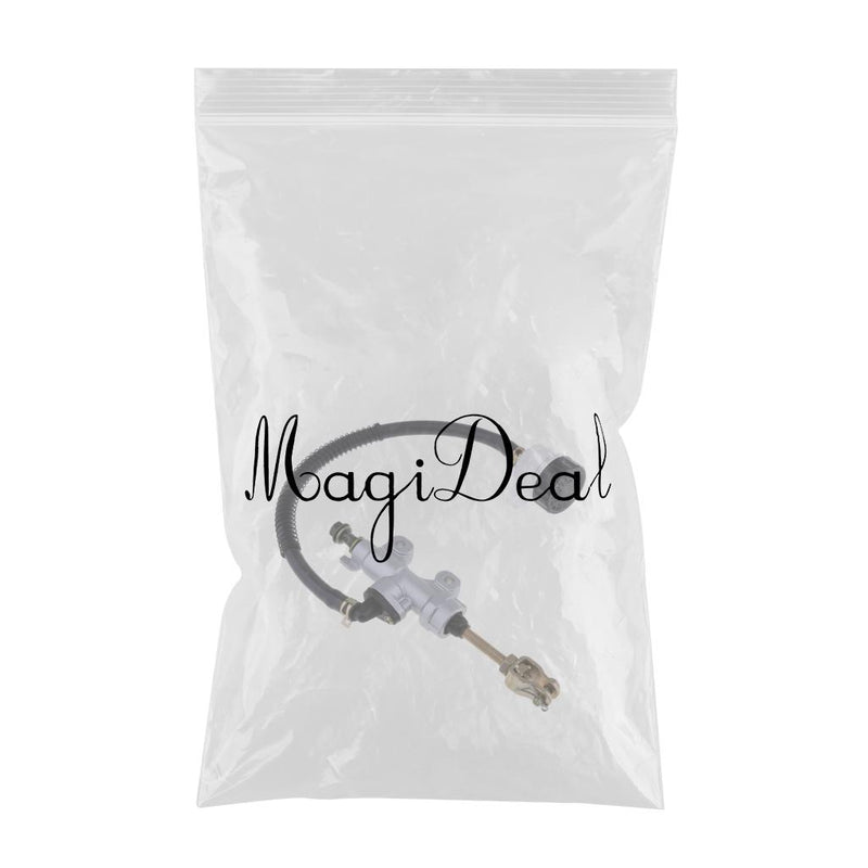1 Set Rear Hydraulic Brake Master Cylinder Pump Fluid Reservoir for ATV