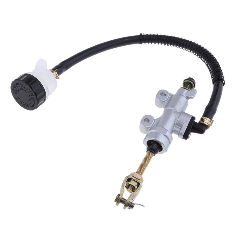 1 Set Rear Hydraulic Brake Master Cylinder Pump Fluid Reservoir for ATV