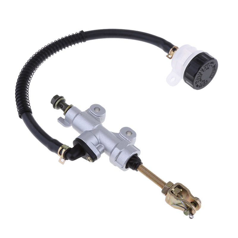 1 Set Rear Hydraulic Brake Master Cylinder Pump Fluid Reservoir for ATV