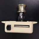 Whisper Non Locking Boat Cam Latch Striking Plate Cabinet Hardware 23090-CH