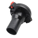 Black Nylon 38mm 1 1/2" Fuel Gas Deck Filler Flush Mount for Boat Yachts