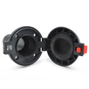 Black Nylon 38mm 1 1/2" Fuel Gas Deck Filler Flush Mount for Boat Yachts
