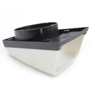 Marine Boat Yacht Plastic Air Vent For 3 Inch - Black White