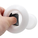 Plastic Covered Thru-Hull Bilge Pump Hose Fitting For Boats White