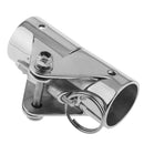 Folding Swivel Connector Fitting for 1" (25mm) Boat Hand Rail Tube/Pipe
