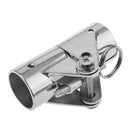 Folding Swivel Connector Fitting for 1" (25mm) Boat Hand Rail Tube/Pipe