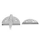 Stainless Steel 316 Twist Lock Round Marine Boat Door Catch Latch 2.17"