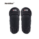 HEROBIKER Adult Knee/Shin Guard Motocross Motorcycle Racing Armour Black