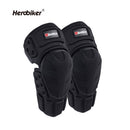 HEROBIKER Adult Knee/Shin Guard Motocross Motorcycle Racing Armour Black